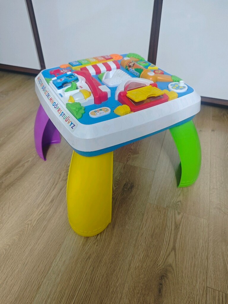 Fisher-Price Yaşa Göre Gelişim Eğitici Oyun Aktivite Masası (Temiz) - 2