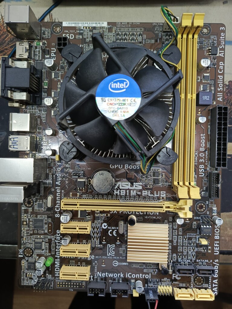 ASUS H81M-PLUS ANAKART + İ3 4150 İŞLEMCİ + STOK FAN - 2