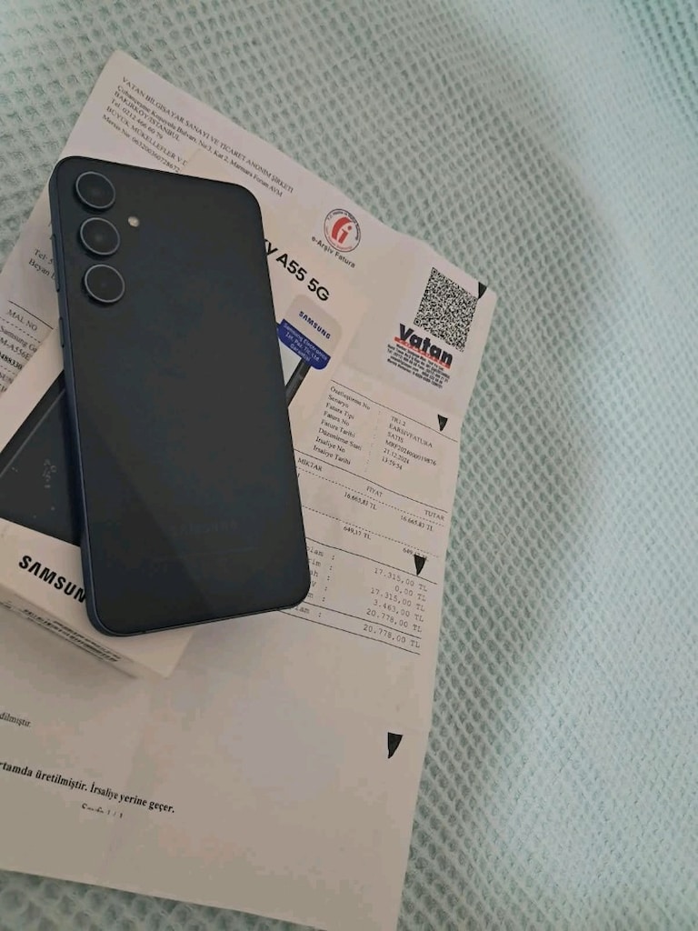 SIFIRDAN FARKSIZ YURTİÇİ 3AY GARANTİLİ 256GB 8RAM SAMSUNG A55 5G - 2