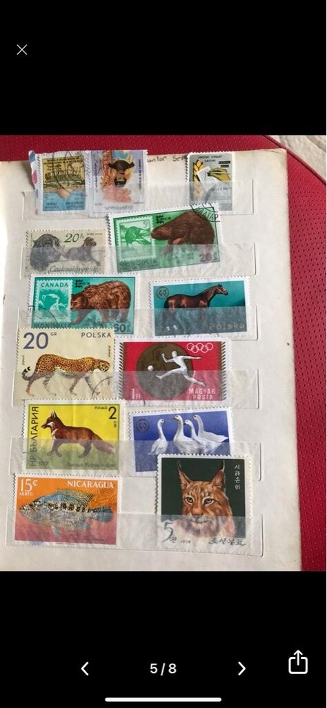 pul kolleksiyonu yaklaşık 250 adet pul var - 10