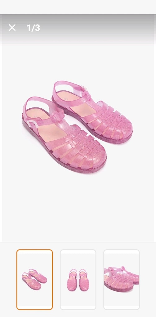 PENTİ LADY ALTIN VE PEMBE PLAJ AYAKKABISI