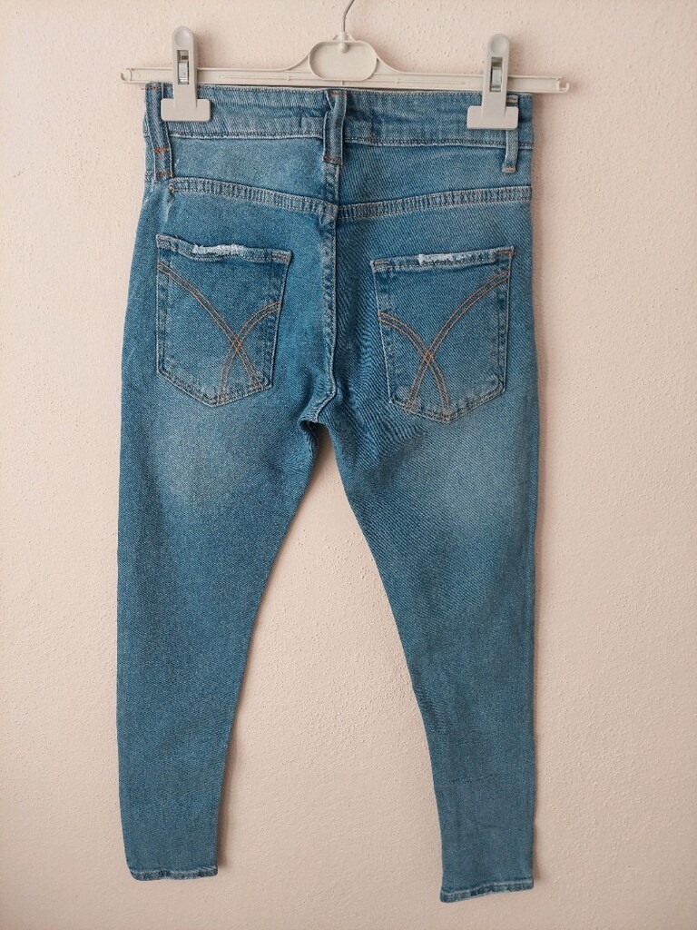8 Denim bayan lycralı Jean pantolon - 2