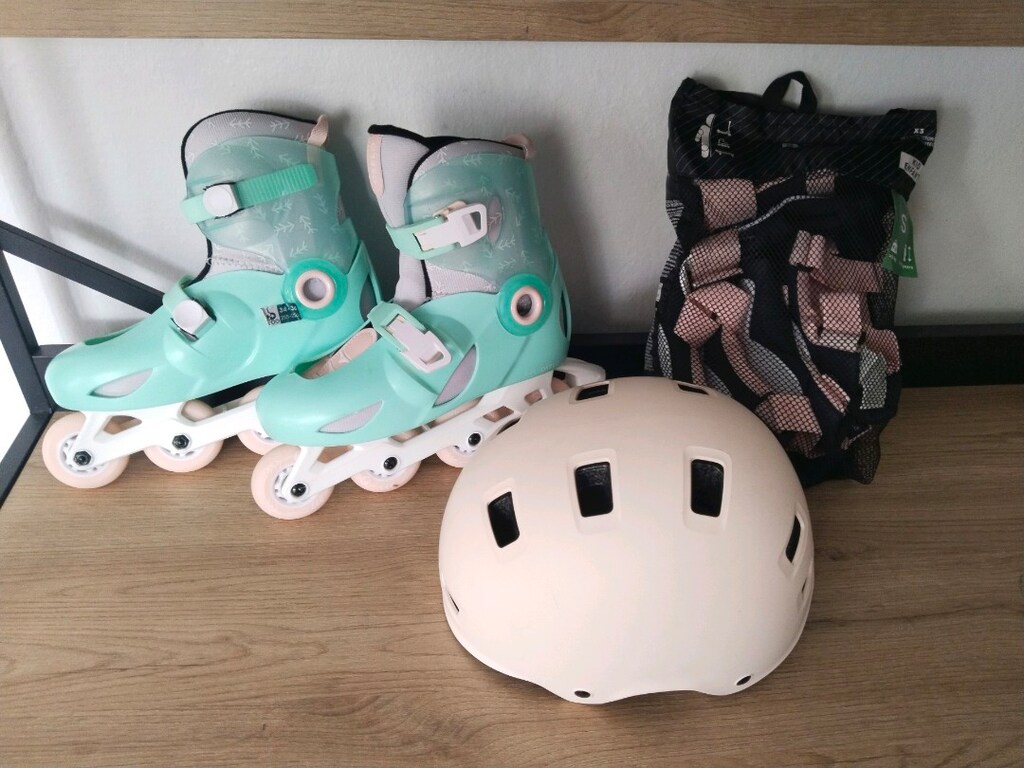 Decathlon marka kız çocuk Paten Takımı - 7