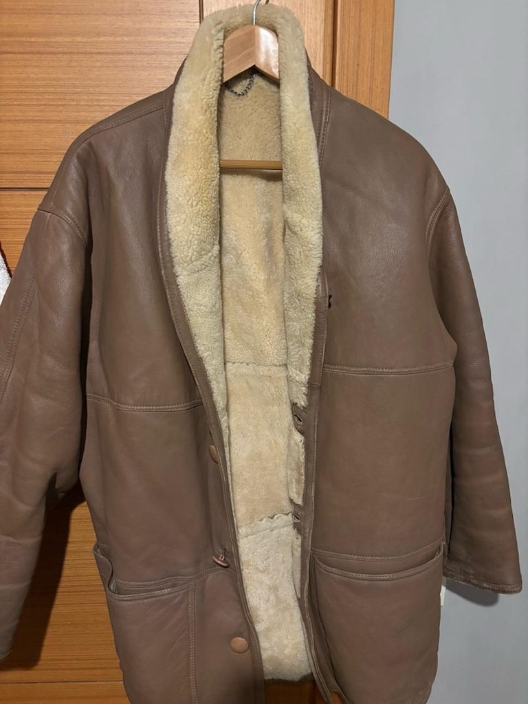 HAKİKİ DERİ SHEEPSKIN KÜRK MONT
