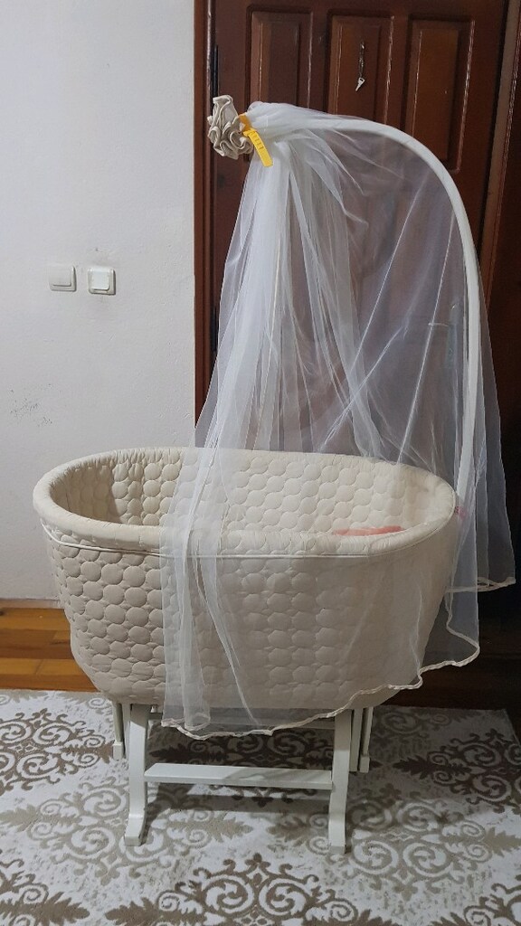 Çilek mobilya Bebek Beşiği, Sallanan Beşik - 8