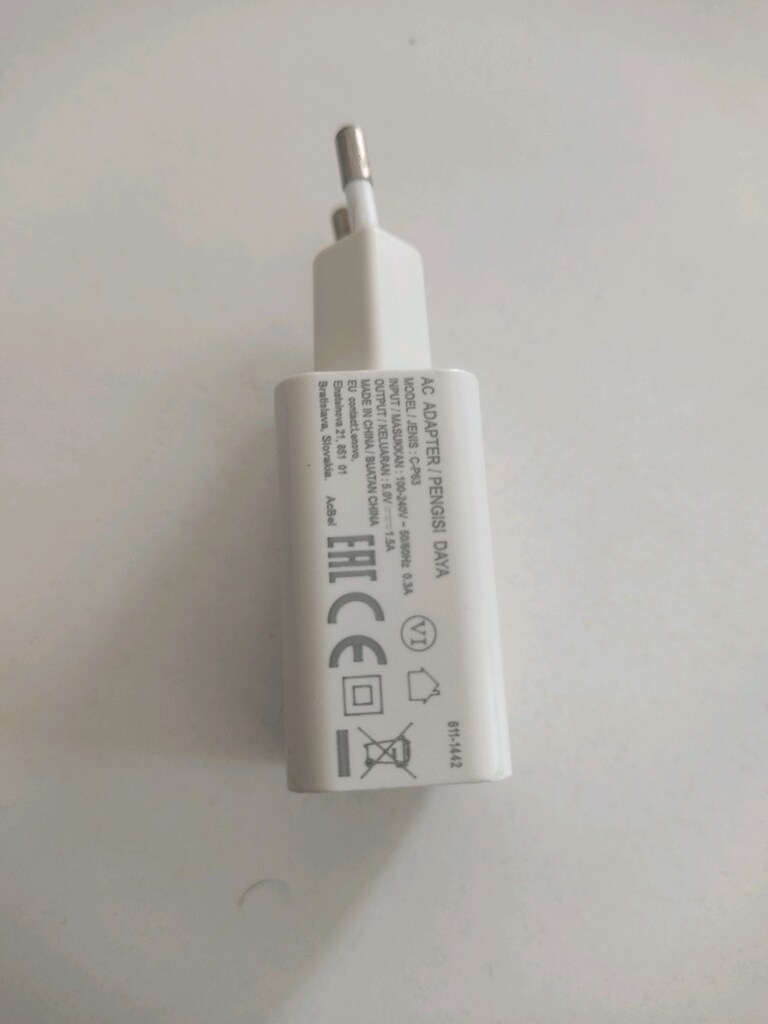Orjinal Lenovo AC Adapter Pengisi Daya Şarj Cihazı 1,5A - 2