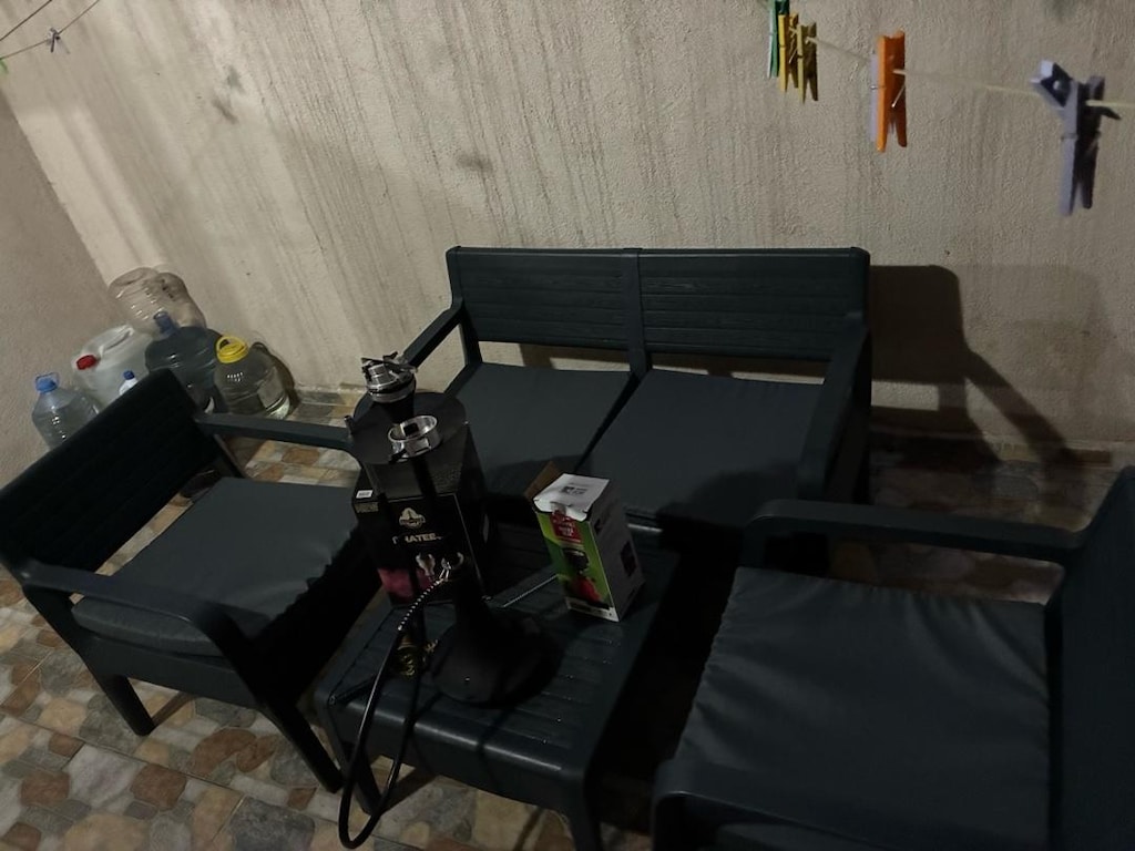 Bahçe/Balkon Oturma Takımı – 3’lü Set + Nargile - 3