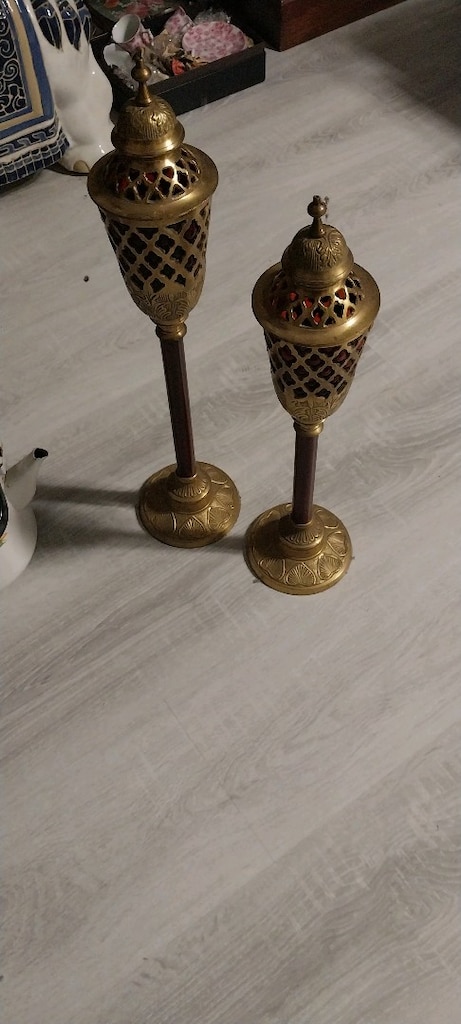 pirinç şamdan - 2