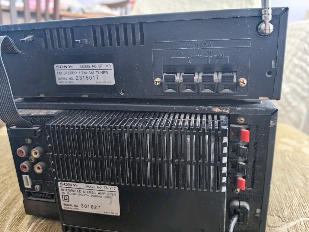 SONY FH-717R MÜZİK SETİ HOPERLÖR VE KUMANDASI YOK SORUNSUZ ÇALIŞIYOR - 6