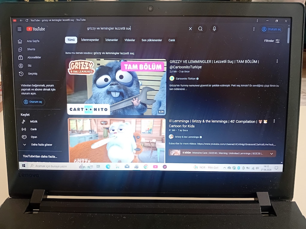 Lenovo i3 dizüstü bilgisayar leptop notebook laptop - 4