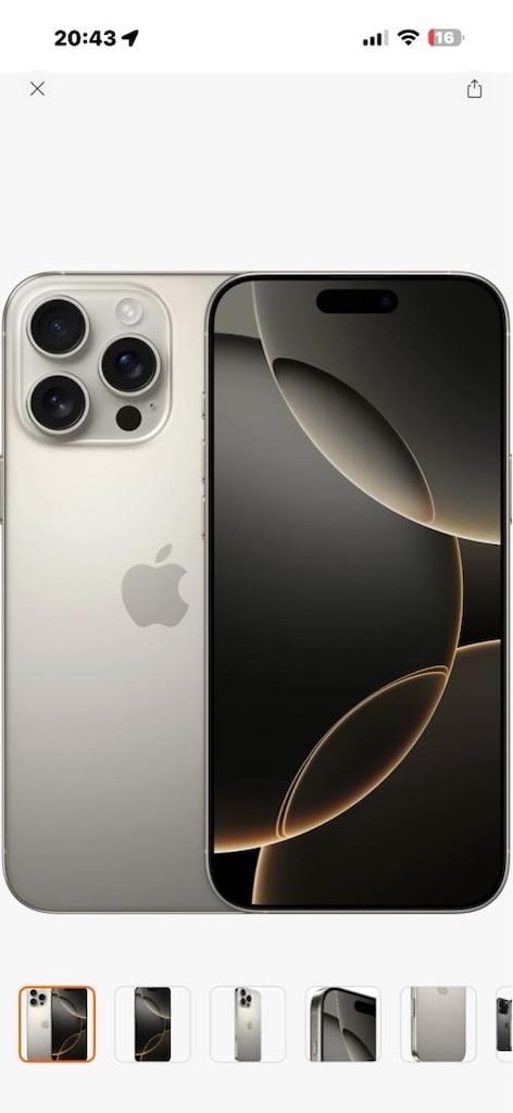İPHONE 16 PRO MAX 256
