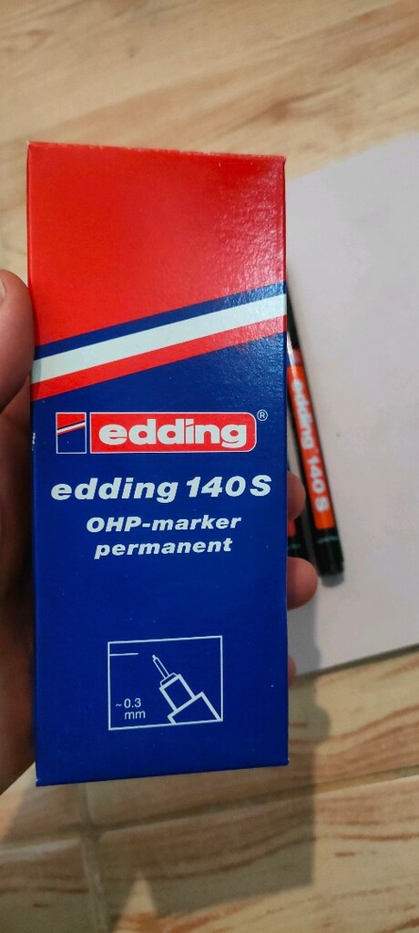 edding 140 s Asetat kalemi,cd kalemi - 4