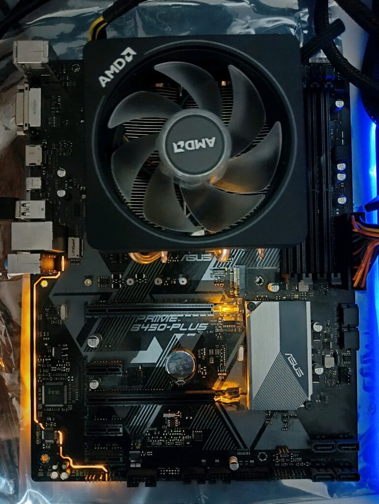 Asus Prime B450-Plus ~ R5 3600 - 2