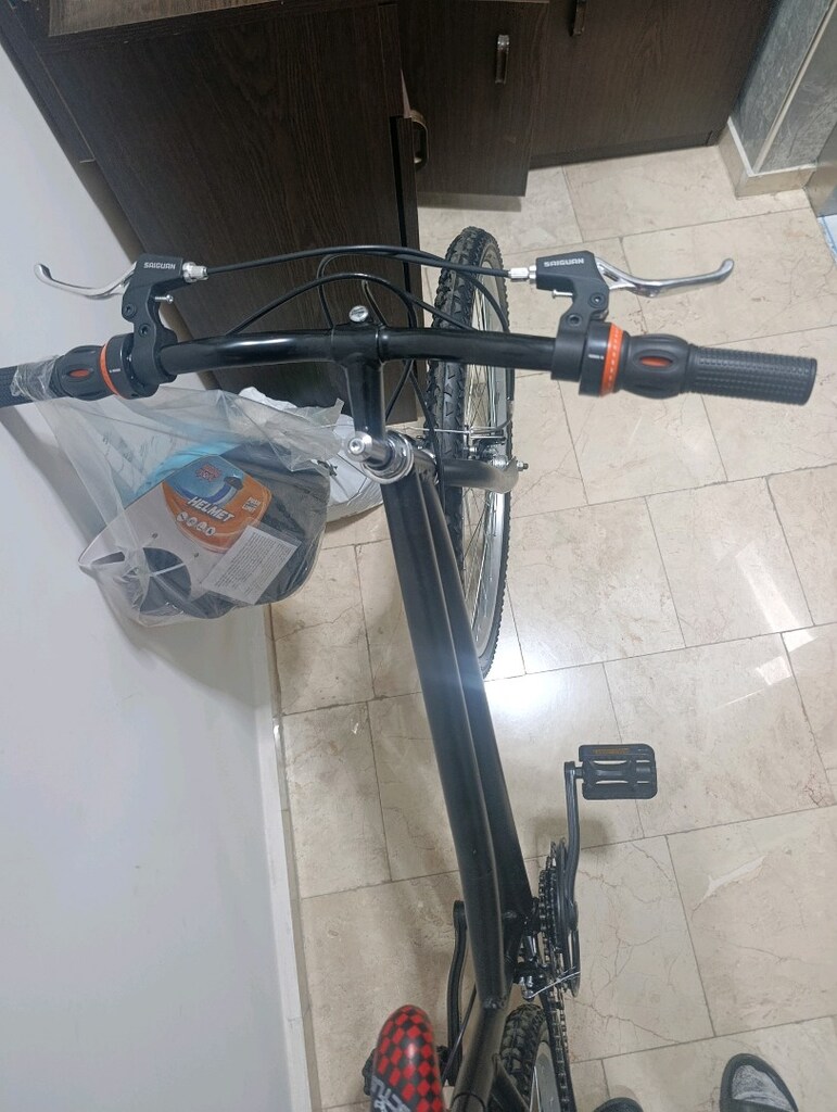 sıfır hiç kullanılmamış bisiklet kask yanında hediye. - 5