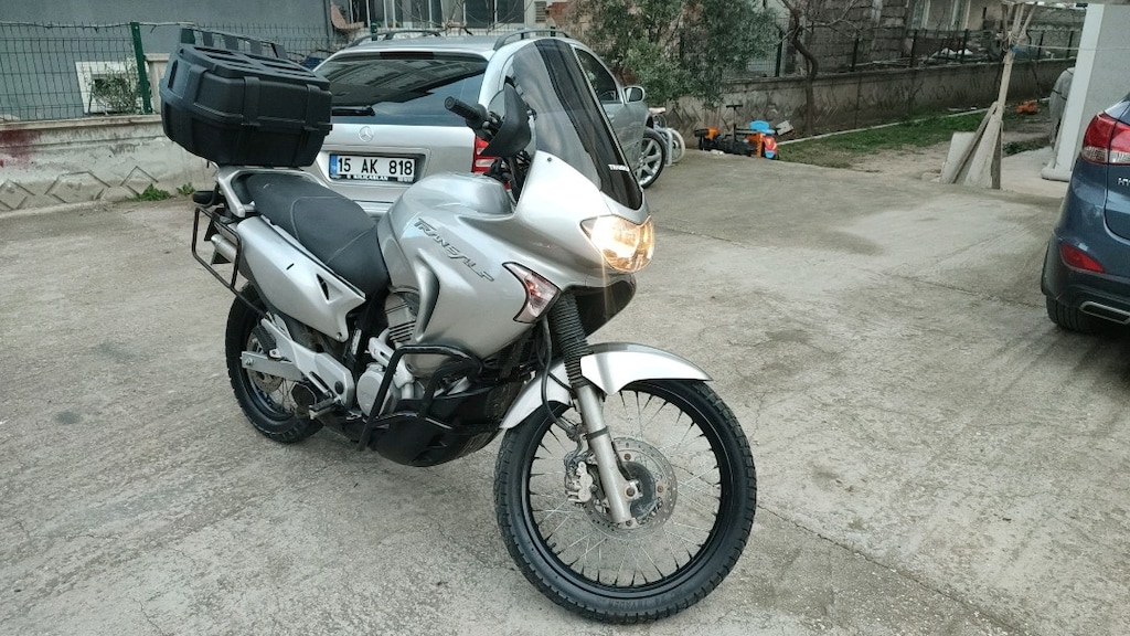 HONDA TRANSALP 62 BİNDE DAHA - 4