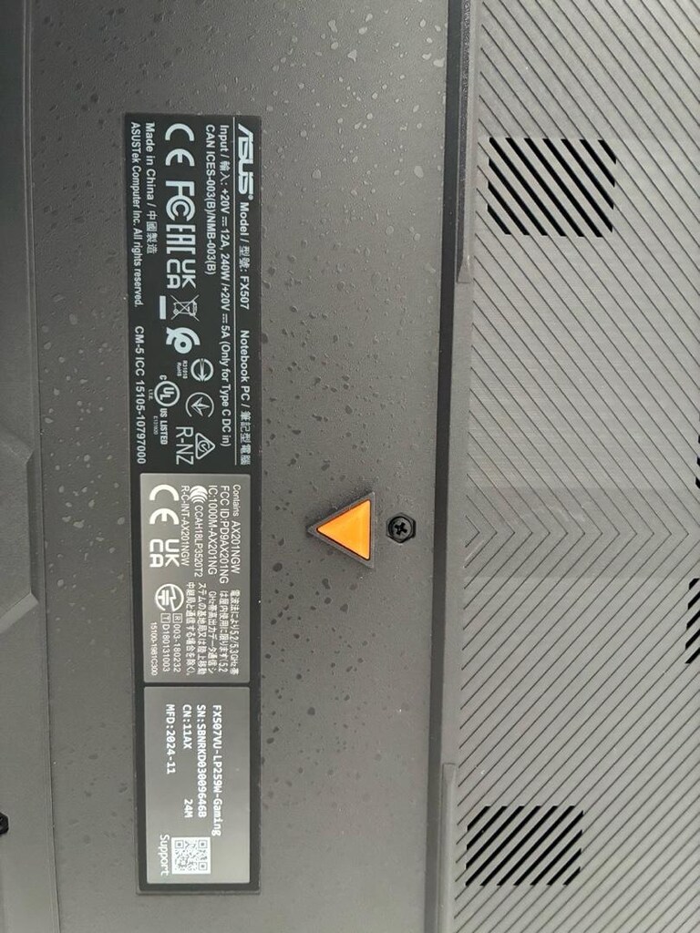 ASUS TUF Gaming F15 RTX4050 1 TB 32 GB RAM - 3
