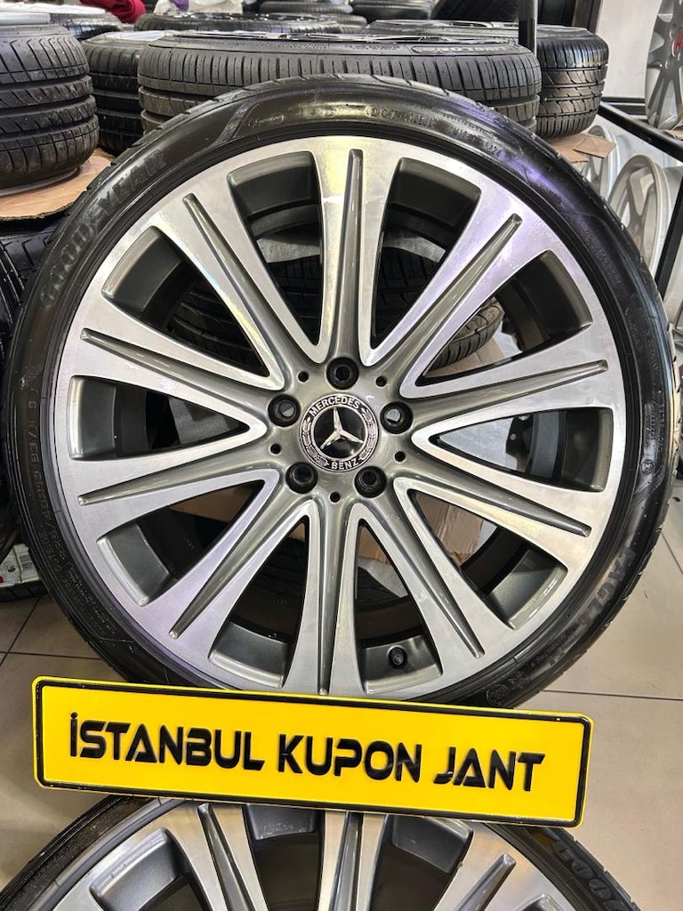 19 İNÇ ((ORJİNAL)) MERCEDES GERMANY JANT LASTİK TAKIMI 5x112 SET - 12