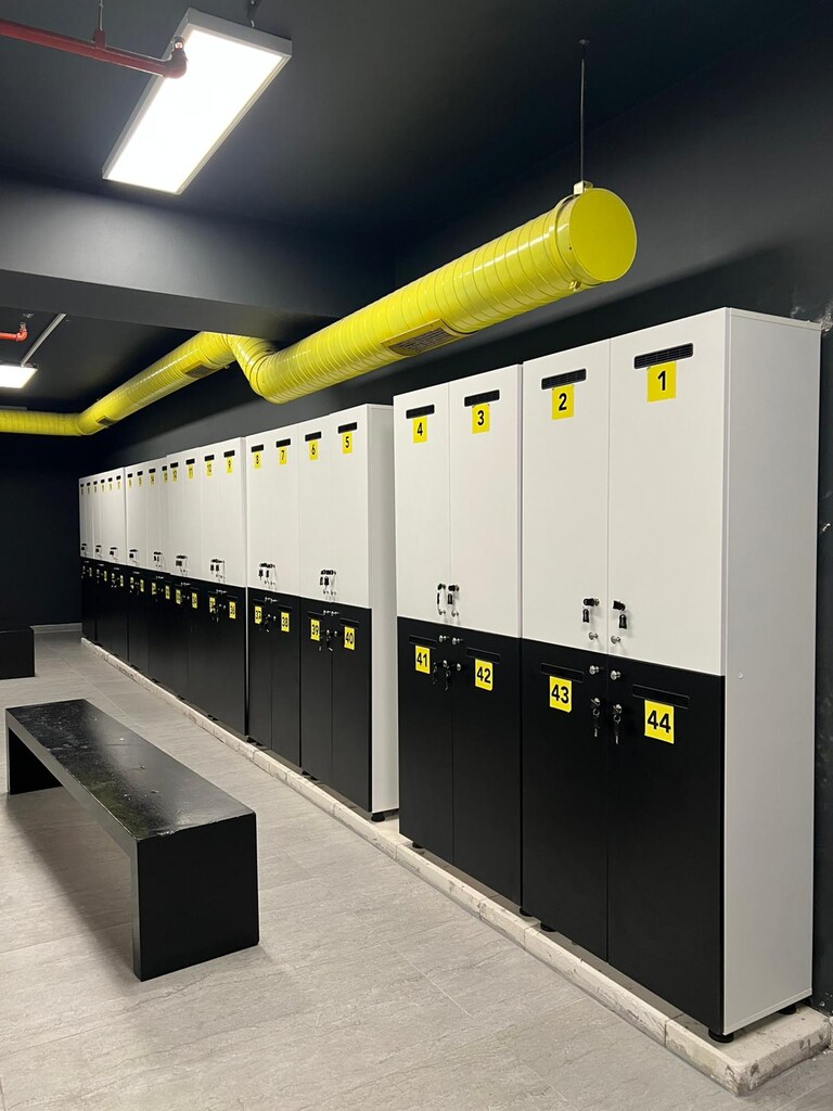 4 KAPAKLLI GYM DOLABI // KİŞİSEL DOLAP / QUİK OFİS - 9