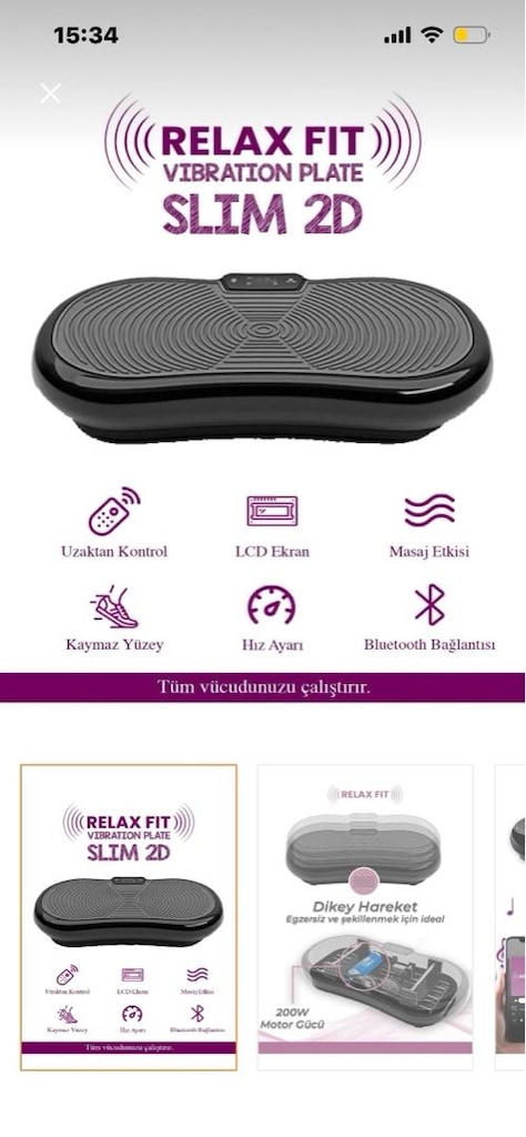 titreşimli spor fitness zayiflama aleti - 2