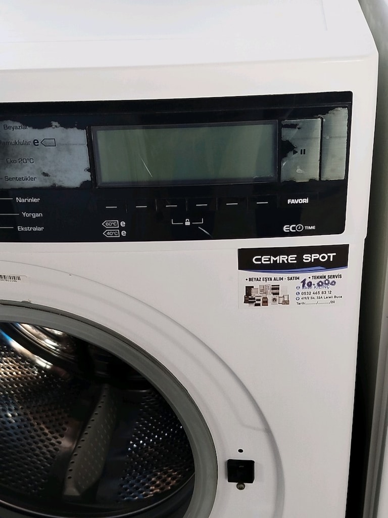 VESTEL 10 KG ÇAMAŞIR MAKİNESİ İZMİR İÇİ 3 AY GARANTİMİZ VARDIR - 7