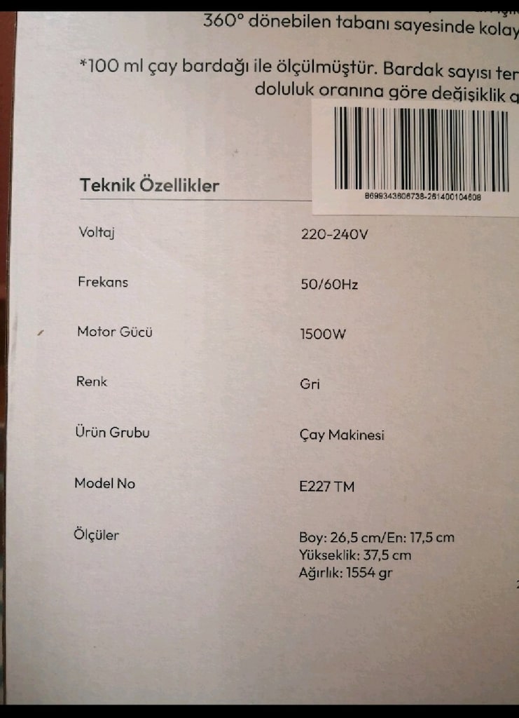 Emsan Çay Makinesi - 5