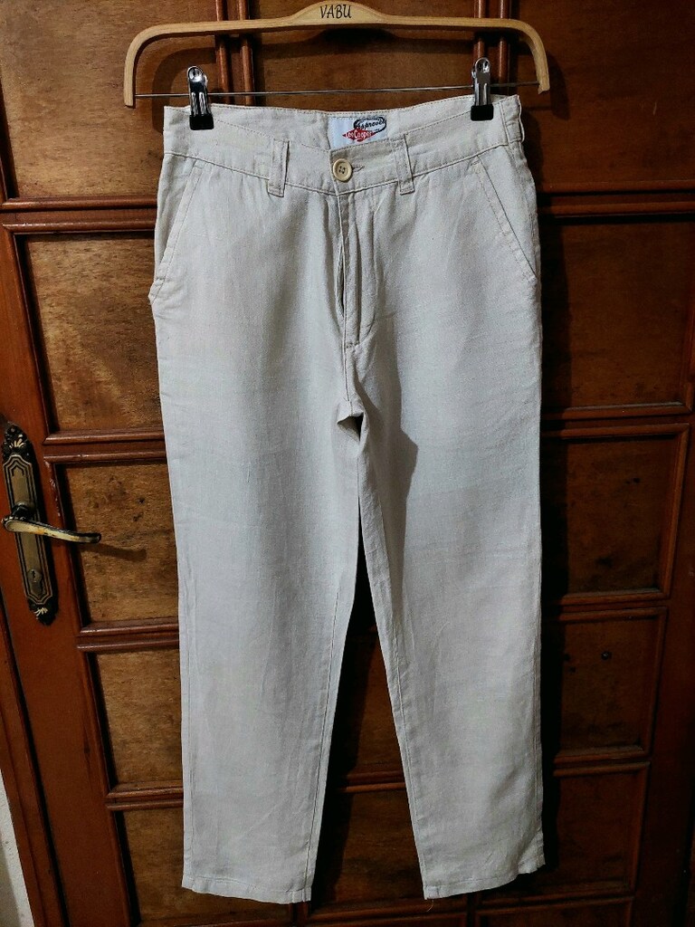 LeeCOOPER keten görünüm yazlık pantolon - 5