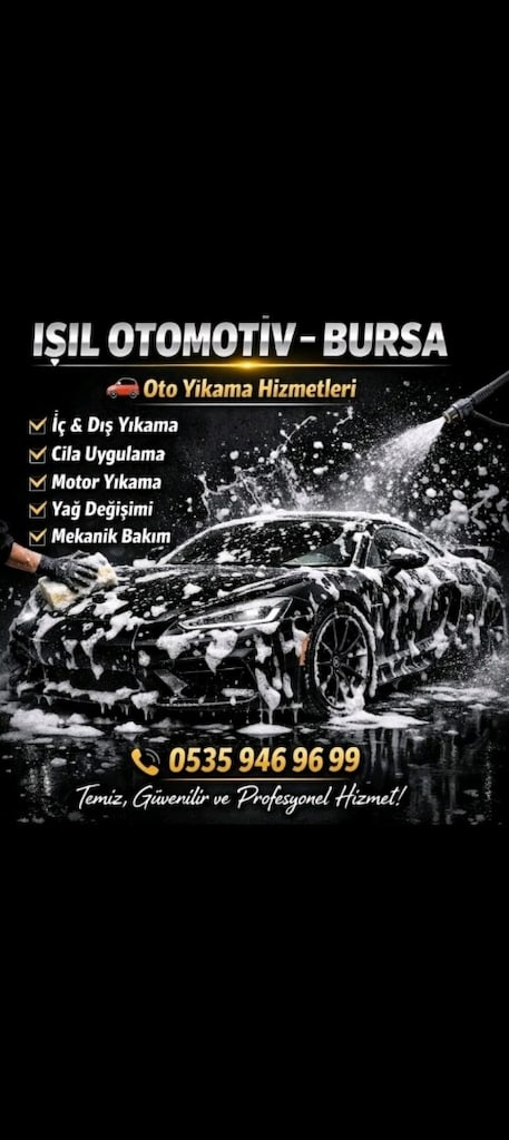 oto yıkama ışıl otomotiv ışıl oto Bursa iç dış yıkama cila uygulama - 9