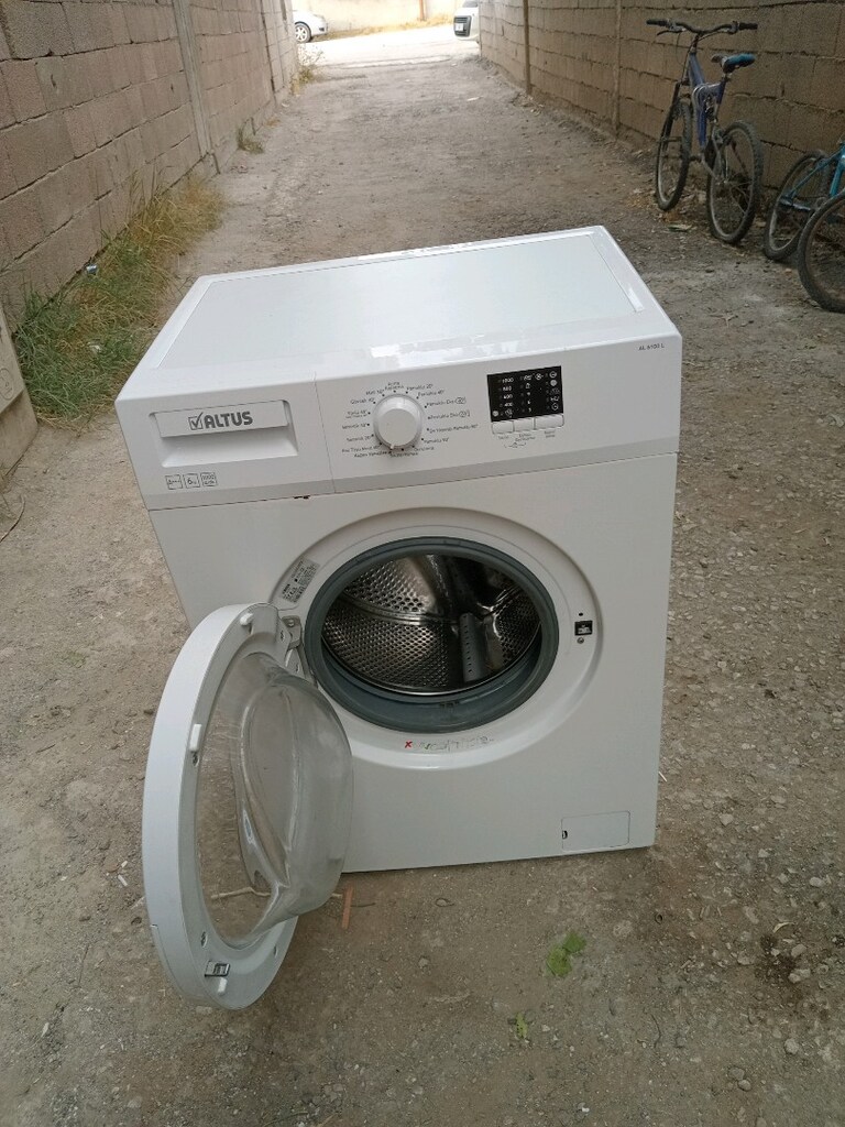 çamaşır makinesi 6kg sorunsuz çalışıyor çizik dahil yok - 12
