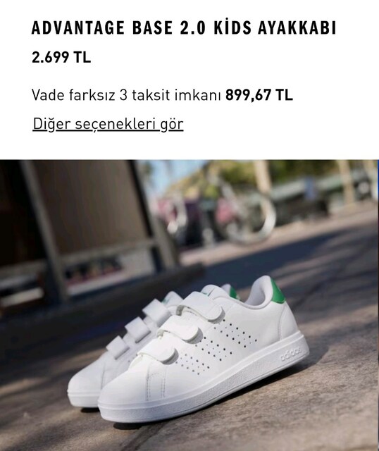 adidas çocuk spor ayakkabı cırt cırtlı erkek kız bebek çocuk