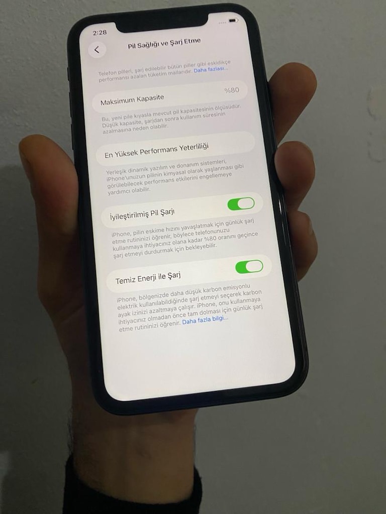 Türkiye 128GB TEMİZ İPhone 11 Değişensiz - 7