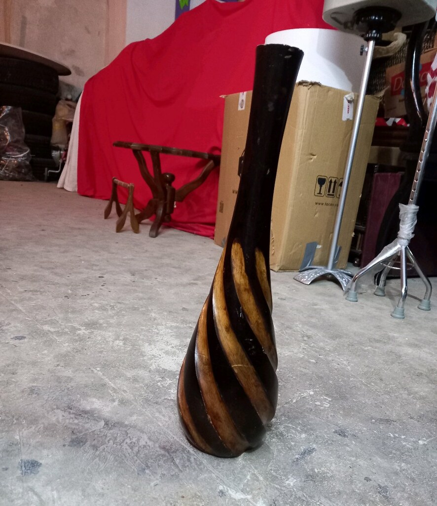 Dekoratif mango ağacı spiral bohem vazo - 2