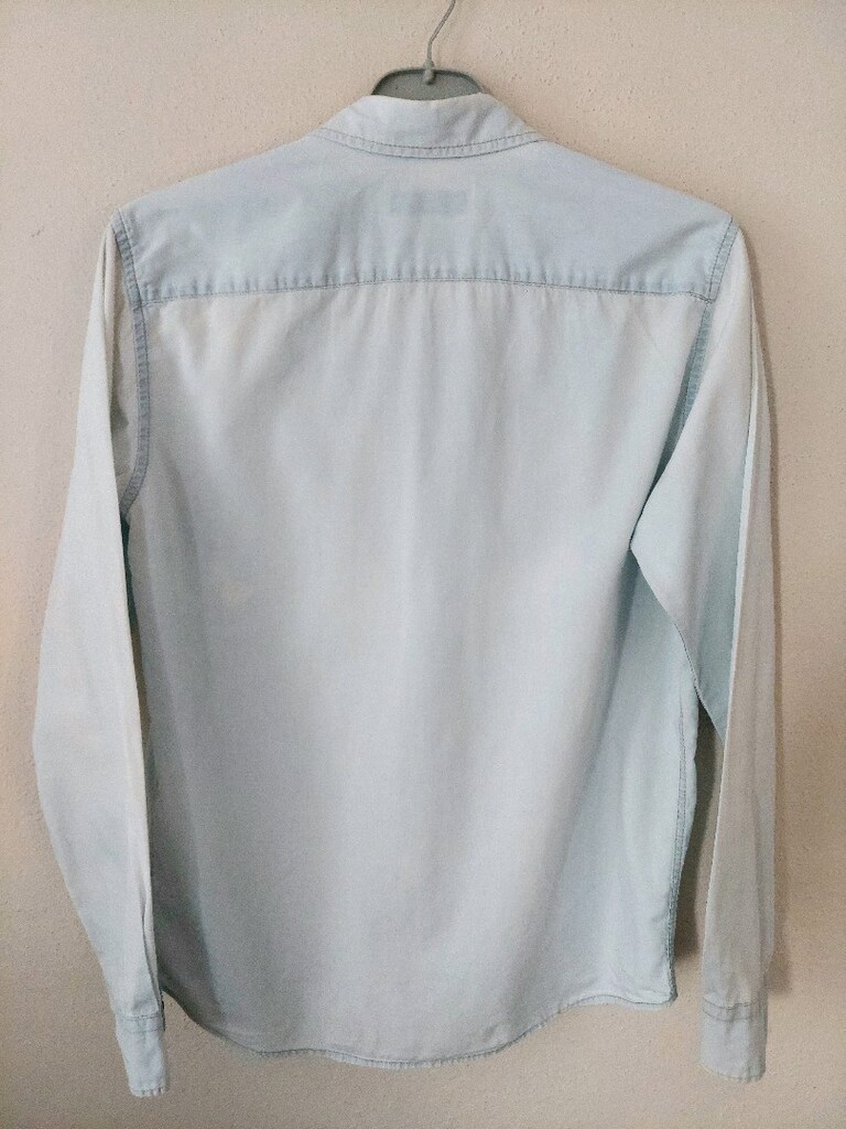 LCW erkek buz mavi denim model gömlek - 5