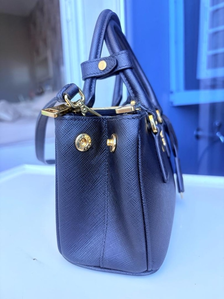 prada galleria saffiano deri mini çanta - 6