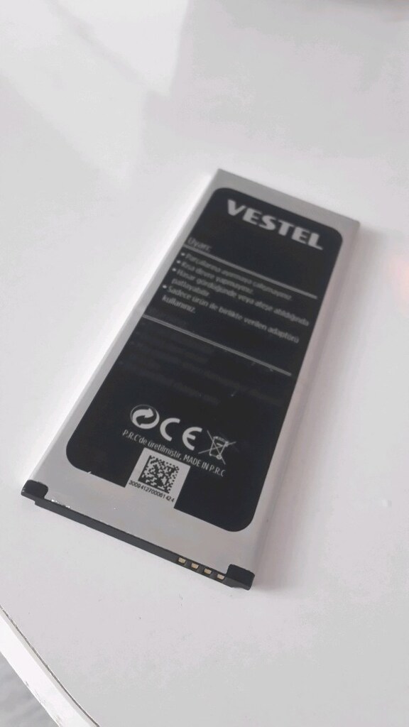 Vestel Venüs telefon bataryası tertemiz uzun süre şarz sorunu olmaz - 6