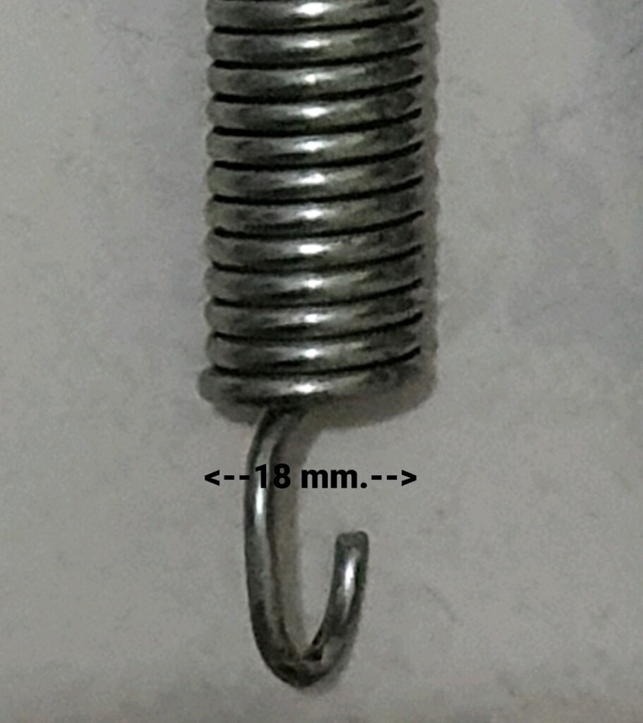 2 adet çelik yay,kapı yayı - 2