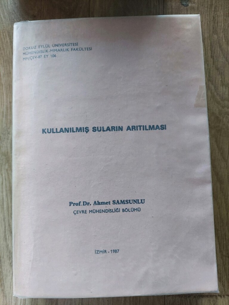 Çevre Mühendisliği Kitapları 17 adet - 16