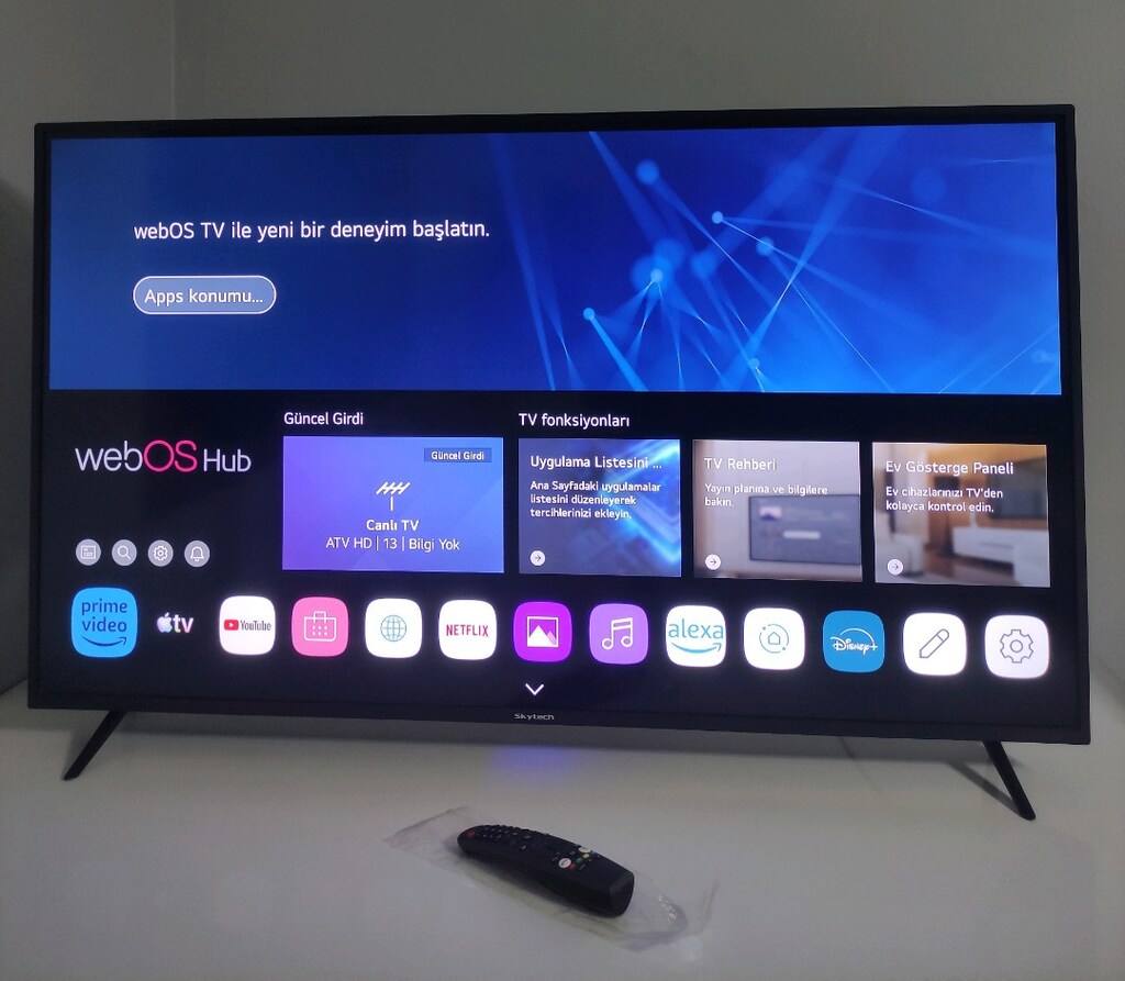 Skytech ST-5090 4K Ultra HD 50" 127 Ekran Uydu Alıcılı webOS Smart LED - 2