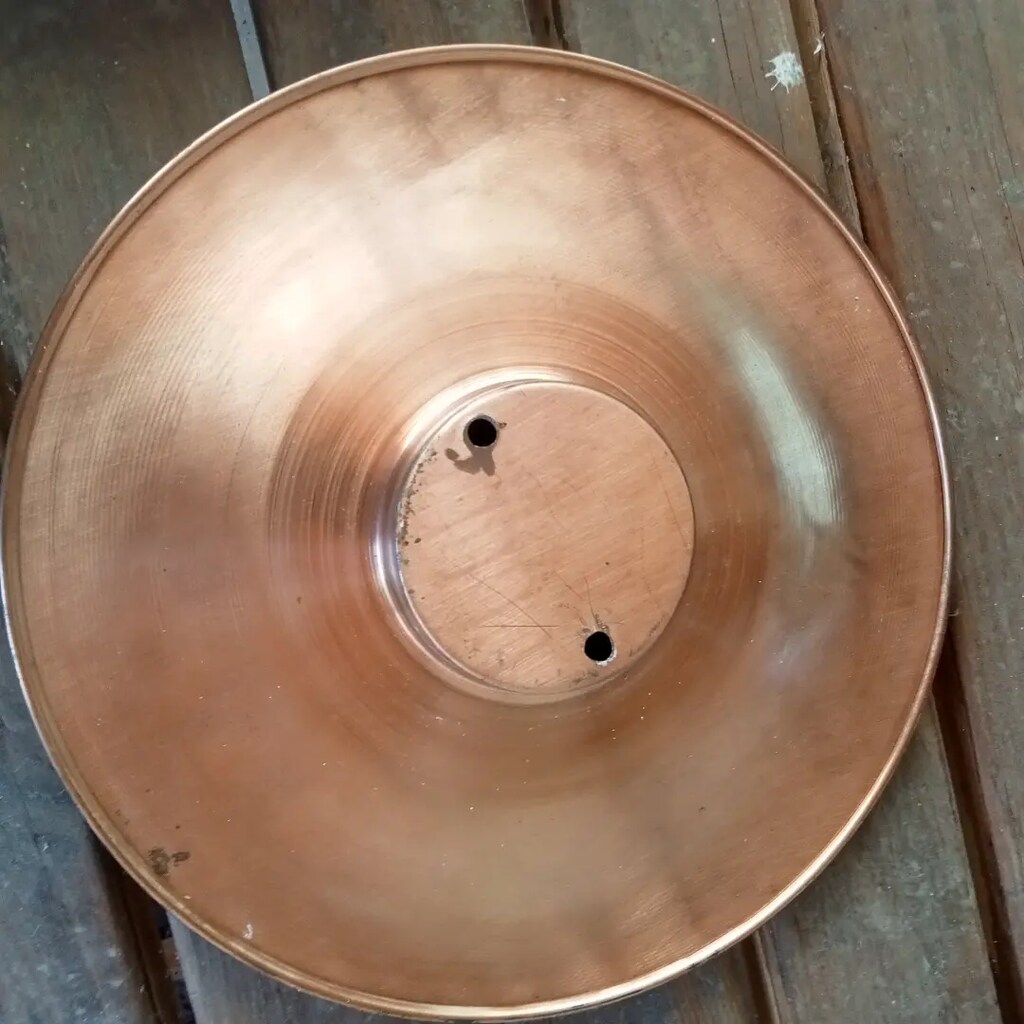 Duvar saati bakır - 2