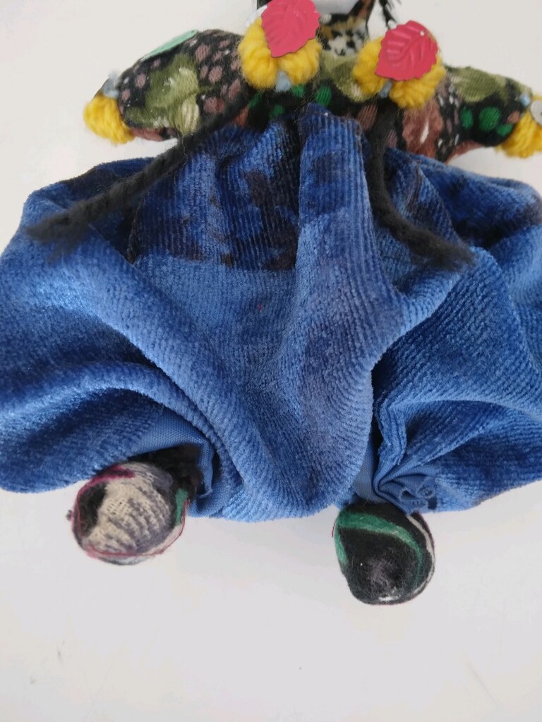 El yapımı yöresel bebek - dekoratif obje - 5