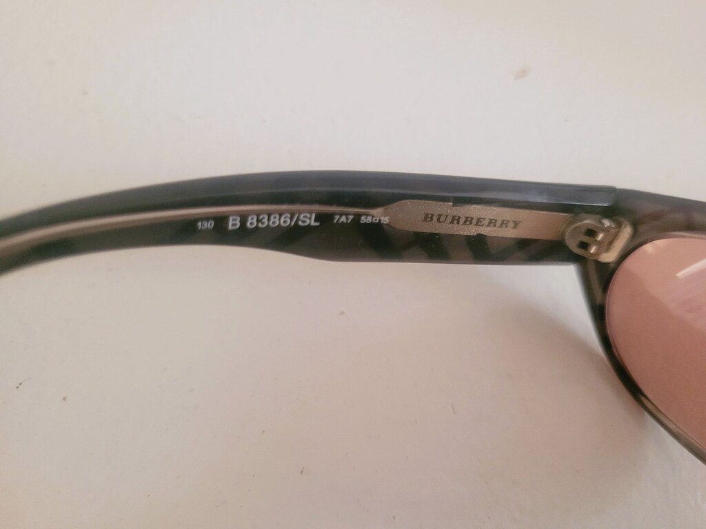 Orijinal Burberry B8386/SL Güneş Gözlüğü Kutusuyla Birlikte - 7