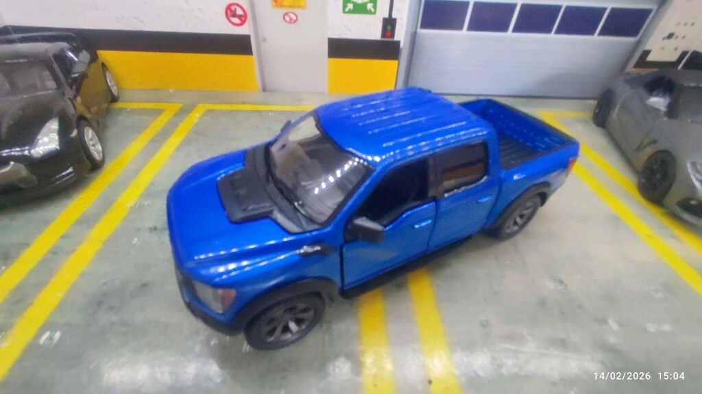 Ford Raptor 2022 modeli metal diecast oyuncak araba - 6