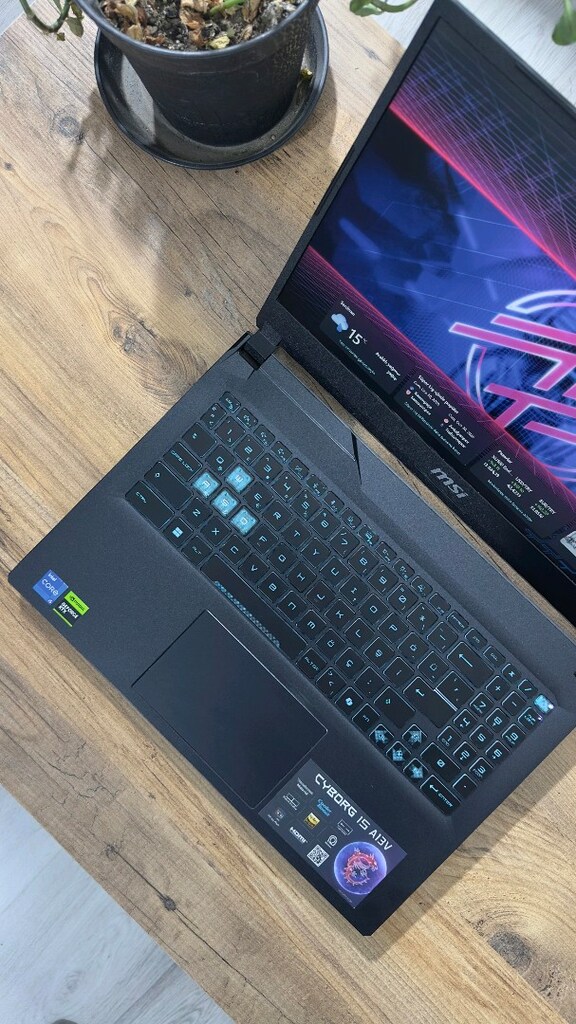 MSI CYBORG 15 - i5 13TH - 8GB GPU- 9AY GARANTİ - KUSURSUZ - FULL - 5