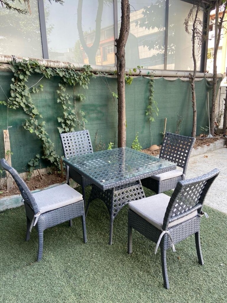 Rattan masa sandalye takımı - 3