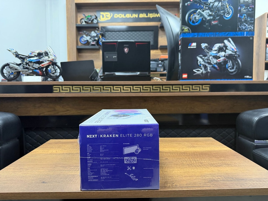 NZXT Kraken Elite 280RL-KR28E-W2 280mm RGB Beyaz İşlemci Sıvı Soğutucu - 3