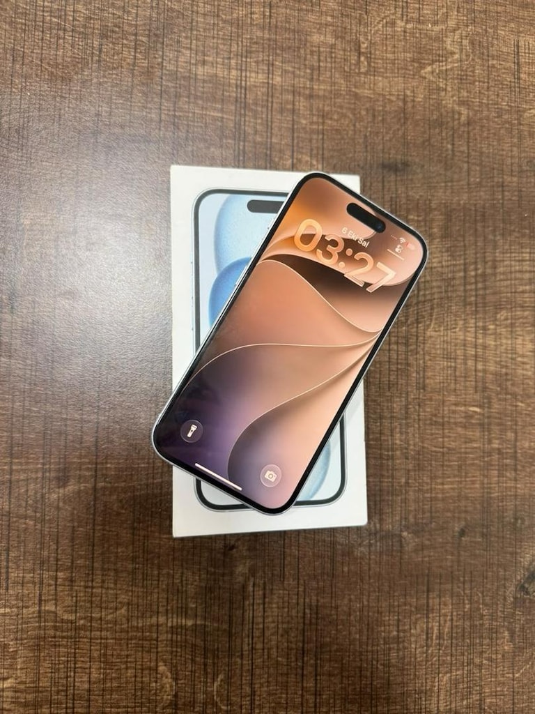 İPHONE 15 MAVİ 128 GB GARANTİLİ - 4