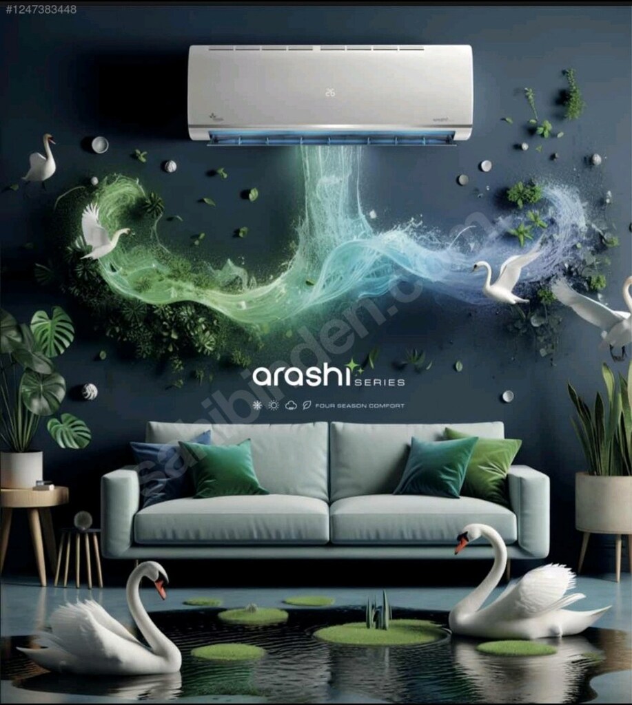 JAPON SAKURA ARASHİ 18.000 BTU İNVERTER A+++ R32 GAZLI SON TEKNOLOJİ - 4