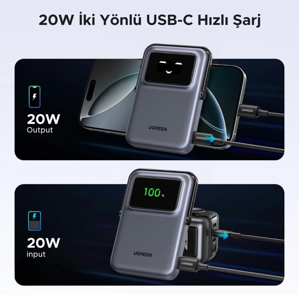 Ugreen UNO 5000 mAh Magsafe powerbank - 3