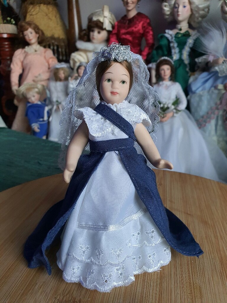 minik porselen bebek vintage biscuit - 2