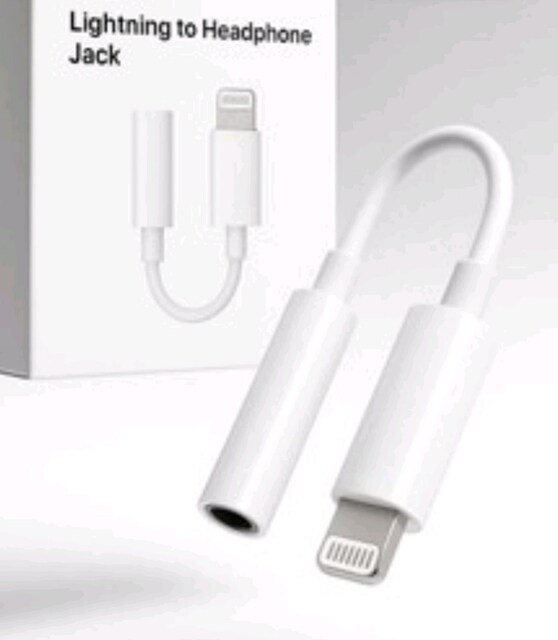 İphone Lighting 3.5 mm dönüştürücü jack