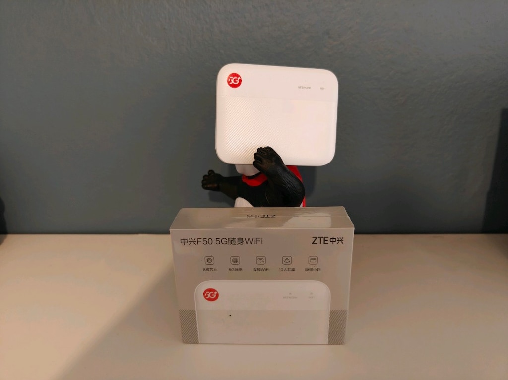 ZTE F50 5G Destekli Sim kartlı taşınabilir modem MIFI 2/32 GB -5G